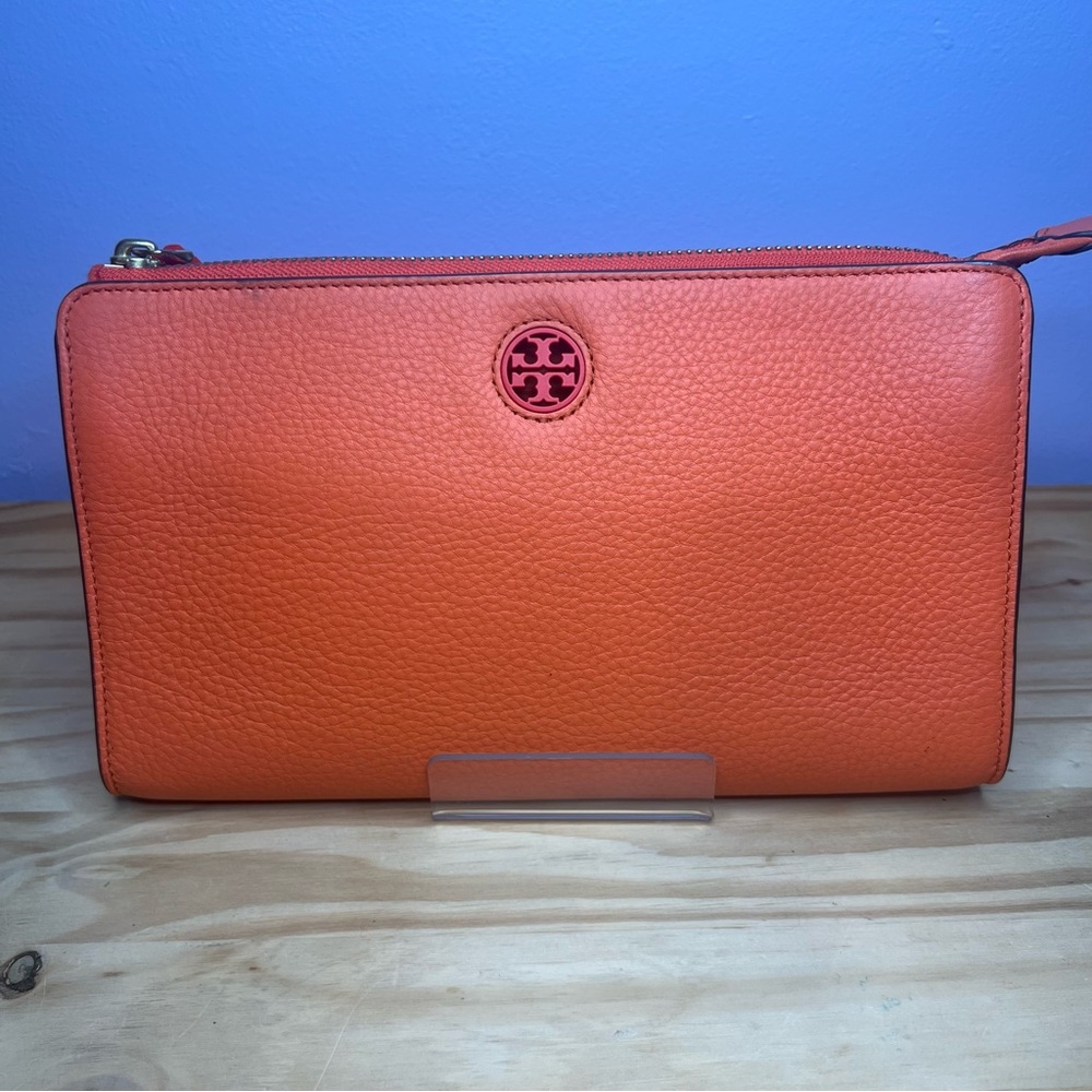 Tory Burch  Robinson Orange Crossbody